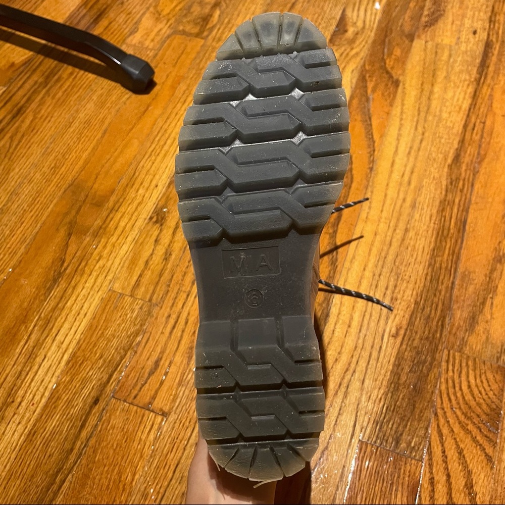 Mia Colin White Platform Combat Boot - image 3